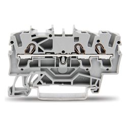 Wago Durchgangsklemme TOPJOB S 2002-1301, 2,5mm2, 800V, 24A, Federzuganschluss, Grau... WAGO-2002-1301 4017332999229 (Abb. 1)