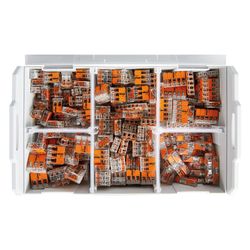 Wago Verbindungsklemmen-Set L-Boxx Mini, 259x63x155mm, 900,7g, Transparent... WAGO-887-851 4066966194975 (Abb. 1)