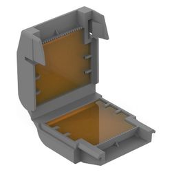 Wago Gelbox Größe 1, IPX8, 38x21,3x40,1mm, Polypropylen, grau... WAGO-207-1431 4055144097368 (Abb. 1)