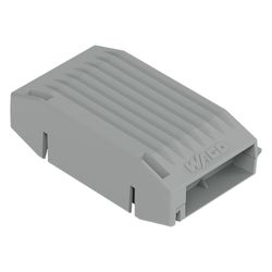 Wago Gelbox Größe 1, IPX8, 32,7x17,8x56,9mm, Polypropylen, Grau... WAGO-207-1372 4066966349962 (Abb. 1)
