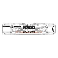 Wago Durchgangsverbinder 2773, 0,75-4mm2, 32A, 450V, Polycarbonat, Transparent, 2773-24... WAGO-2773-2401 4066966321630 (Abb. 1)