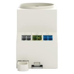 Wago Schaltschrank-Steckdose 709-582, 250V 16A 3TE, Polyamid, Signalgelb... WAGO-709-582 4055143718325 (Abb. 1)