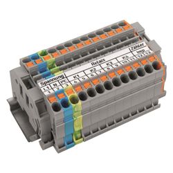Wago Relaisklemmenleiste 821-501, 800V 24A, Polyamid, mehrfarbig... WAGO-821-501 4066966654059 (Abb. 1)