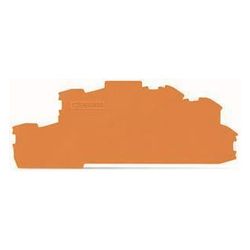 Wago Abschluss- und Zwischenplatte TOPJOB S 2003-6692, 0,8mm, Polyamid, orange... WAGO-2003-6692 4050821322108 (Abb. 1)