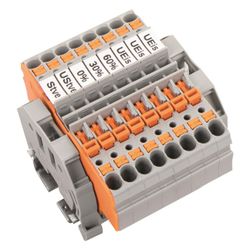Wago Relaisklemmenleiste 821-508, 400V 16A, Polyamid, grau... WAGO-821-508 4066966728873 (Abb. 1)
