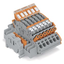 Wago Stromwandlerklemme 2007 2007-8876, 6mm2, mehrfarbig... WAGO-2007-8876 4050821771678 (Abb. 1)