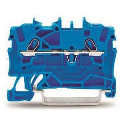 Wago 2-Leiter-Durchgangsklemme TOPJOB S 2001-1204, 800V, 18A, Blau... WAGO-2001-1204 4017332997294 (Abb. 1)