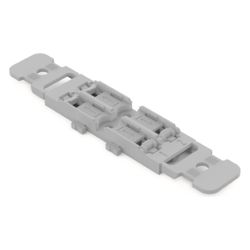 Wago Befestigungsadapter 221-2502, 2-fach, Schraubbefestigung, Polyamid, Grau... WAGO-221-2502 4066966119831 (Abb. 1)