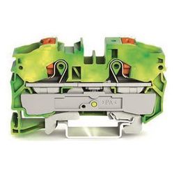 Wago 2-Leiter-Schutzleiterklemme TOPJOB S 2216-1207, 16mm2, 69,8x12x37,1mm, Polyamid, G... WAGO-2216-1207 4055143732765 (Abb. 1)