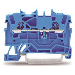 Wago 2-Leiter-Durchgangsklemme TOPJOB S 2001-1204, 800V, 18A, Blau... WAGO-2001-1204 4017332997294 (Abb. 1)