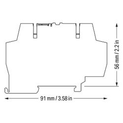 Wago Relaisklemme 859-304, 24V DC, 1 Wechsler, 6mm, Grau... WAGO-859-304 4055143606769 (Abb. 1)
