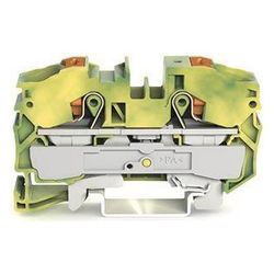 Wago 2-Leiter-Schutzleiterklemme TOPJOB S 2216-1207, 16mm2, 69,8x12x37,1mm, Polyamid, G... WAGO-2216-1207 4055143732765 (Abb. 1)