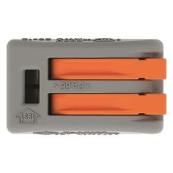 Wago Verbindungsklemme 222 222-412, 0,08-2,5mm2, Grau... WAGO-222-412 4050821346470 (Abb. 1)