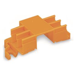Wago Befestigungsadapter Serie 243 243-113, 6 Steckplätze, Polyamid, orange... WAGO-243-113 4017332335492 (Abb. 1)