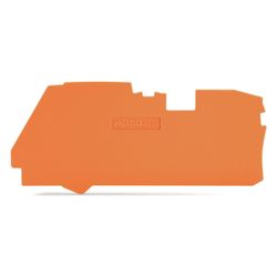 Wago Abschluss- und Zwischenplatte 2116-1292, 1mm, Polyamid, Orange... WAGO-2116-1292 4055143747554 (Abb. 1)