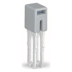 Wago Querverbinder 283-402, 2-fach, 800V, 70A, steckbar, grau... WAGO-283-402 4044918396325 (Abb. 1)