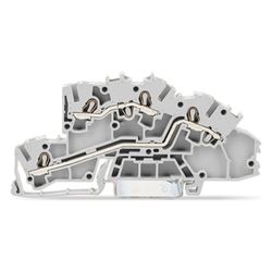 Wago Installationsetagenklemme 2003-7642 L/L, 0,25-4mm2, 400 V, 32 A, Grau... WAGO-2003-7642 4044918925594 (Abb. 1)