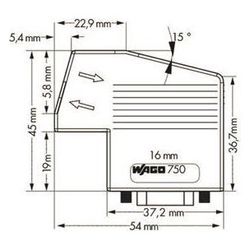 Wago CANopen-Feldbusstecker 750-963, 9-polig, Lichtgrau... WAGO-750-963 4045454344405 (Abb. 1)