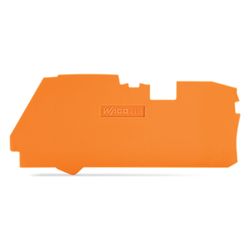 Wago Abschluss- und Zwischenplatte 2116-1292, 1mm, Polyamid, Orange... WAGO-2116-1292 4055143747554 (Abb. 1)