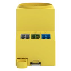 Wago Schaltschrank-Steckdose 709-582, 250V 16A 3TE, Polyamid, Signalgelb... WAGO-709-582 4055143718325 (Abb. 1)
