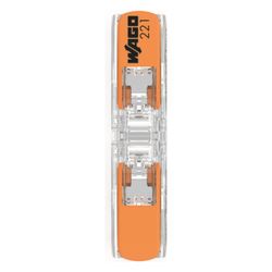 Wago Durchgangsverbinder 221, 0,2-4mm2, Transparent, 221-2411... WAGO-221-2411 4066966102666 (Abb. 1)
