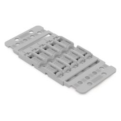Wago Befestigungsadapter 221-2505, 5-fach, Schraubbefestigung, Polyamid, Grau... WAGO-221-2505 4066966119862 (Abb. 1)