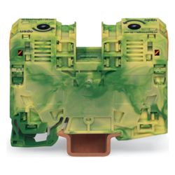 Wago 2-Leiter-Schutzleiterklemme 285, 6-35mm2, 16x86x63mm, Grün/Gelb, 285-137... WAGO-285-137 4066966247923 (Abb. 1)