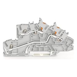 Wago Installationsetagenklemme 2203 2203-7542, 400V 31A, Polyamid, Grau... WAGO-2203-7542 4066966121902 (Abb. 1)