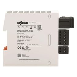 Wago Elektronischer Schutzschalter 787-3664, 4-kanalig 1-10A, 95x32x117,5mm... WAGO-787-3664 4066966493764 (Abb. 1)