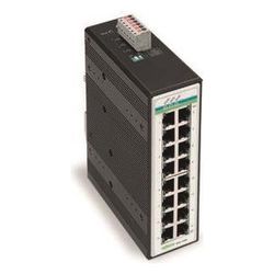 Wago Industrial-Switch 852-1106, 16 Ports 1000 Mbit/s, Aluminium, metallisch schwarz... WAGO-852-1106 4055143604659 (Abb. 1)