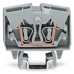 Wago 2-Leiter-Mini-Durchgangsklemme 264-701, 2,5mm2, 800V, 24A, Grau... WAGO-264-701 4044918415354 (Abb. 1)
