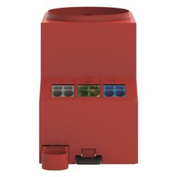 Wago Schaltschrank-Steckdose 709-583, 250V 16A, Polyamid, Rot... WAGO-709-583 4055143718301 (Abb. 1)