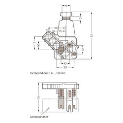 Wago Buchsenteil 267 267-225, 1 Anschlusstyp, Polyamid, Weiß/Grau... WAGO-267-225 4055143327190 (Abb. 1)