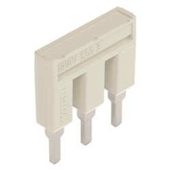 Wago Kammbrücker TOPJOB S 2004-403, 3-fach, 32A, 800V, 6,2mm, Polyamid, Lichtgrau... WAGO-2004-403 4055143699761 (Abb. 1)