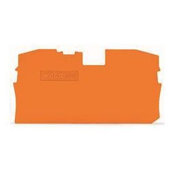Wago Abschluss- und Zwischenplatte TOPJOB S 2010-1292, 1mm, Polyamid, orange... WAGO-2010-1292 4044918271745 (Abb. 1)