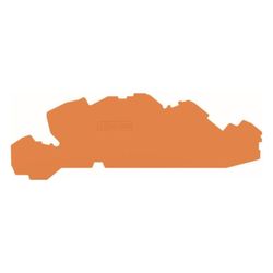 Wago Abschluss- und Zwischenplatte TOPJOB S 2005-7692, 1mm, Polyamid, orange... WAGO-2005-7692 4045454448172 (Abb. 1)