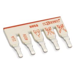 Wago Schachtelbrücker TOPJOB S 2002-475, 5-fach, 400V, 25A, 5,2mm Raster, lichtgrau... WAGO-2002-475 4055143692281 (Abb. 1)