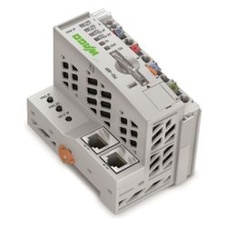 Wago Controller KNX IP 750-889, 100x62x100mm, Polycarbonat/Polyamid 6.6, Grau... WAGO-750-889 4055143093330 (Abb. 1)