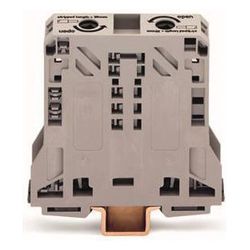 Wago 2-Leiter-Durchgangsklemme 285 285-150, 10-50mm2, 1000V, 150A, Grau... WAGO-285-150 4045454507411 (Abb. 1)