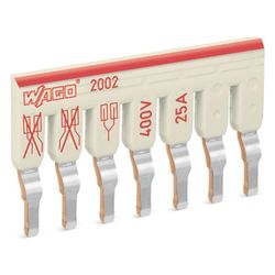 Wago Schachtelbrücker TOPJOB S 2002-477, 7-fach 400V 25A 5,2mm, Lichtgrau... WAGO-2002-477 4055143692304 (Abb. 1)