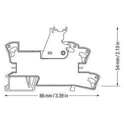 Wago Relaismodul 788-312, 24V DC, 2 Wechsler, 8A, 15x86x86mm, Grau... WAGO-788-312 4055143184137 (Abb. 1)