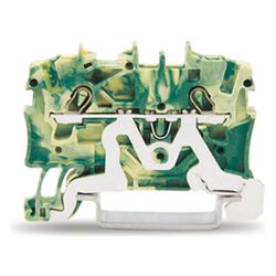 Wago Schutzleiterklemme TOPJOB S 2001-1207, 0,25-2,5mm2, Polyamid, Grün/Gelb... WAGO-2001-1207 4017332997317 (Abb. 1)