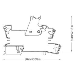 Wago Relaismodul 788-312, 24V DC, 2 Wechsler, 8A, 15x86x86mm, Grau... WAGO-788-312 4055143184137 (Abb. 1)