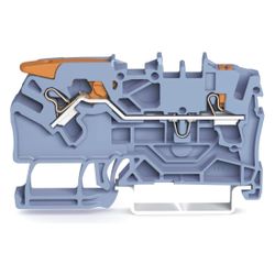 Wago 2-Leiter-Durchgangsklemme TOPJOB S 2102-5204, 2,5mm2, Thermoplast, Blau... WAGO-2102-5204 4055143741866 (Abb. 1)