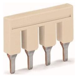 Wago Querverbinder TOPJOB S 2006-403, 3-fach, 800V, 41A, 7,5mm, Isoliert, Lichtgrau... WAGO-2006-403 4055143701372 (Abb. 1)