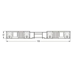 Wago Buchse WINSTA MIDI 770-103, 3-polig, 250V, 25A, Federzuganschluss, Schwarz... WAGO-770-103 4044918252096 (Abb. 1)