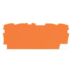 Wago Abschluss- und Zwischenplatte TOPJOB S 2002-1492, 0,8mm, Polyamid, Orange... WAGO-2002-1492 4055143234245 (Abb. 1)