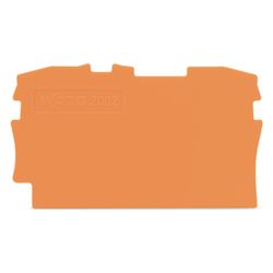 Wago Abschluss- und Zwischenplatte TOPJOB S 2002-1292, 0,8 mm, Polyamid, Orange... WAGO-2002-1292 4055143234207 (Abb. 1)