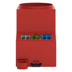 Wago Schaltschrank-Steckdose 709-583, 250V 16A, Polyamid, Rot... WAGO-709-583 4055143718301 (Abb. 1)