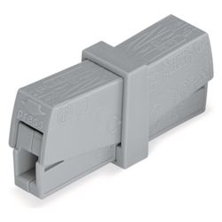 Wago Leuchtenklemme 224-201, 0,5-2,5mm2, 400V, 24A, Grau... WAGO-224-201 4044918818407 (Abb. 1)